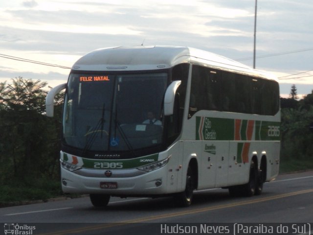 Cia. São Geraldo de Viação 21385 na cidade de Paraíba do Sul, Rio de Janeiro, Brasil, por Hudson Neves. ID da foto: 2437940.