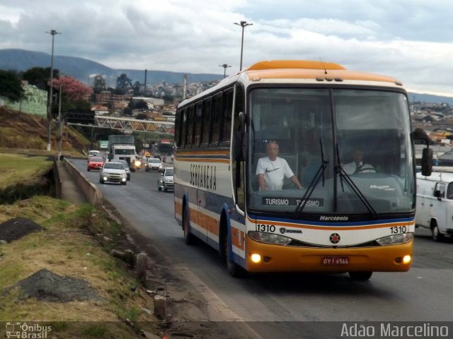 Viação Sertaneja 1310 na cidade de Belo Horizonte, Minas Gerais, Brasil, por Adão Raimundo Marcelino. Número da foto: #2438131.