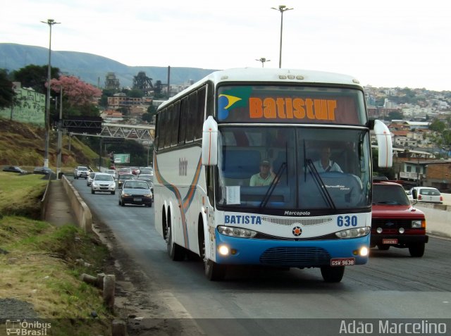 Batistur Turismo 630 na cidade de Belo Horizonte, Minas Gerais, Brasil, por Adão Raimundo Marcelino. Número da foto: #2437980.