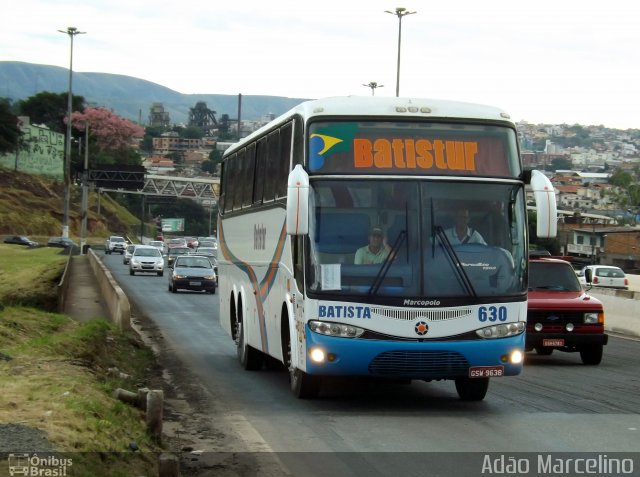 Batistur Turismo 630 na cidade de Belo Horizonte, Minas Gerais, Brasil, por Adão Raimundo Marcelino. ID da foto: 2437980.