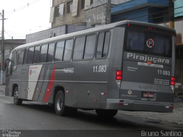 Viação Pirajuçara 11.083 na cidade de Taboão da Serra, São Paulo, Brasil, por Bruno Santino. Número da foto: #2437260.