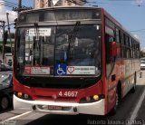 Express Transportes Urbanos Ltda 4 4667 na cidade de São Paulo, São Paulo, Brasil, por Roberto Teixeira. Número da foto: #2438200.