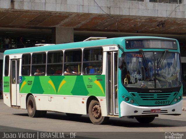 Viação Pioneira 404977 na cidade de Brasília, Distrito Federal, Brasil, por João Victor. ID da foto: 2439570.