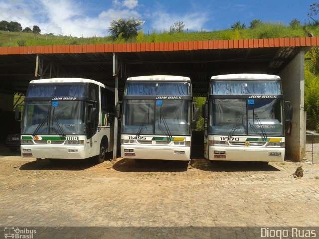 Empresa Gontijo de Transportes 11495 na cidade de João Monlevade, Minas Gerais, Brasil, por Diogo Ruas. ID da foto: 2438480.