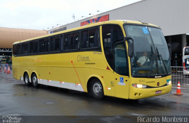 Viação Itapemirim 8045 na cidade de Rio de Janeiro, Rio de Janeiro, Brasil, por Ricardo Silva Monteiro. Número da foto: #2439653.