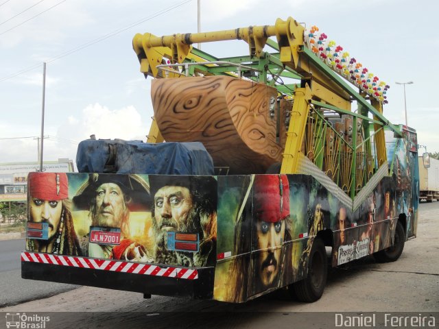 Ônibus Particulares 7001 na cidade de Feira de Santana, Bahia, Brasil, por Daniel  Ferreira. ID da foto: 2440332.