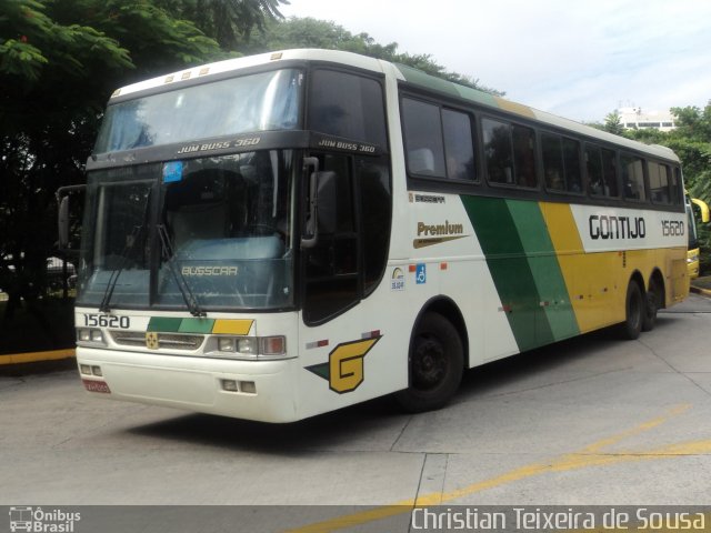 Empresa Gontijo de Transportes 15620 na cidade de São Paulo, São Paulo, Brasil, por Christian Teixeira de Sousa. ID da foto: 2441642.