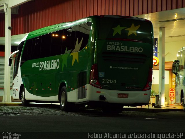Expresso Brasileiro 212120 na cidade de Guaratinguetá, São Paulo, Brasil, por Fabio Alcantara. Número da foto: #2440821.
