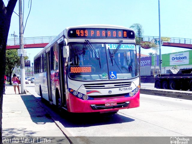 Transportadora Tinguá RJ 156.150 na cidade de Rio de Janeiro, Rio de Janeiro, Brasil, por Paulo Vitor Lima. Número da foto: #2441234.