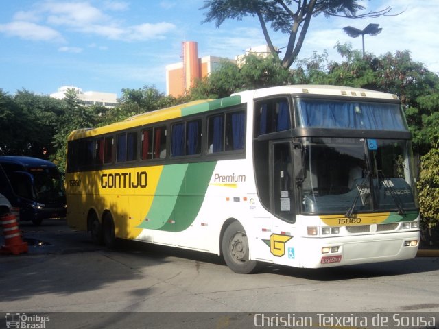 Empresa Gontijo de Transportes 15860 na cidade de São Paulo, São Paulo, Brasil, por Christian Teixeira de Sousa. Número da foto: #2441664.