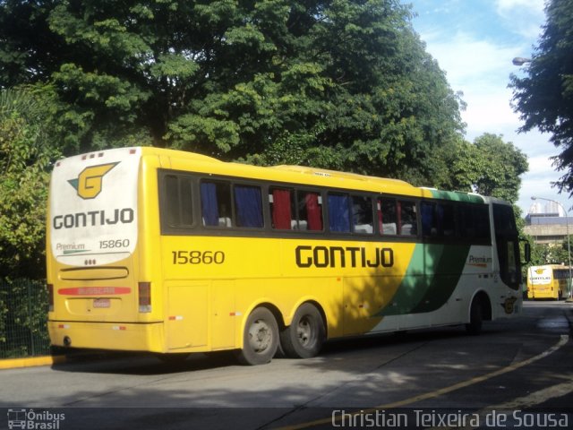 Empresa Gontijo de Transportes 15860 na cidade de São Paulo, São Paulo, Brasil, por Christian Teixeira de Sousa. Número da foto: #2441668.