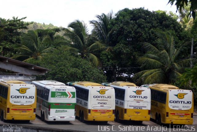 Empresa Gontijo de Transportes  na cidade de Piúma, Espírito Santo, Brasil, por Luís Carlos Santinne Araújo. ID da foto: 2441556.