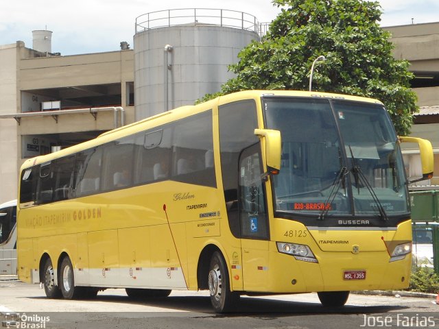 Viação Itapemirim 48125 na cidade de Rio de Janeiro, Rio de Janeiro, Brasil, por Junior Almeida. ID da foto: 2442306.