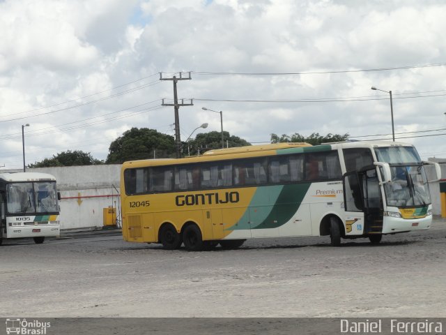 Empresa Gontijo de Transportes 12045 na cidade de Feira de Santana, Bahia, Brasil, por Daniel  Ferreira. ID da foto: 2440668.