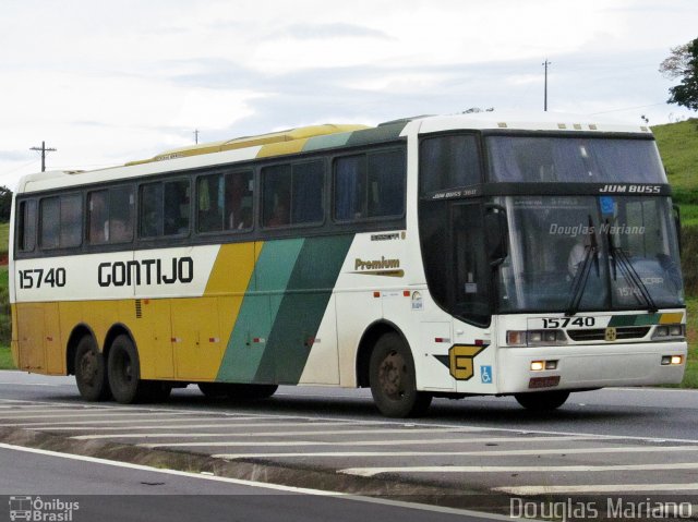 Empresa Gontijo de Transportes 15740 na cidade de Três Corações, Minas Gerais, Brasil, por Douglas Mariano. ID da foto: 2443201.