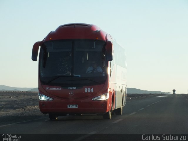 Tramaca 994 na cidade de , por Carlos Sobarzo. ID da foto: 2443902.