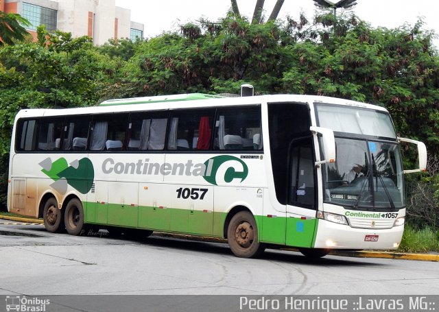 Viação Continental de Transportes 1057 na cidade de São Paulo, São Paulo, Brasil, por Pedro Henrique Gumercindo da Silva. Número da foto: #2443219.