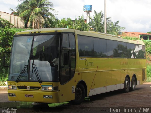 Viação Itapemirim 44209 na cidade de São Luís, Maranhão, Brasil, por Jean Lima. ID da foto: 2443882.