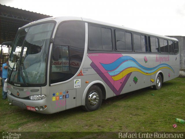 Kopereck Turismo 550 na cidade de Jaguarão, Rio Grande do Sul, Brasil, por Rafael Cmte Rodonave. Número da foto: #2442875.