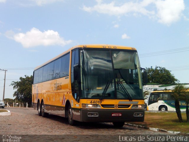 Viação Itapemirim 44019 na cidade de Campos dos Goytacazes, Rio de Janeiro, Brasil, por Lucas de Souza Pereira. ID da foto: 2444225.