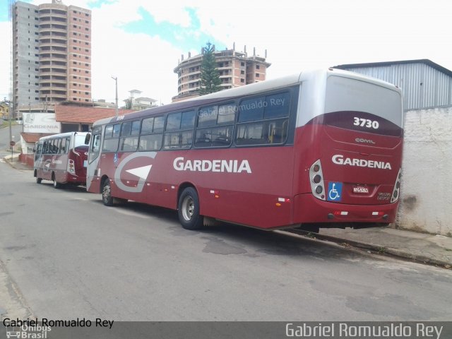 Expresso Gardenia 3730 na cidade de Poços de Caldas, Minas Gerais, Brasil, por Gabriel Romualdo Rey . ID da foto: 2445036.