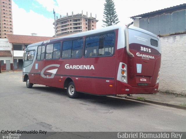 Expresso Gardenia 3815 na cidade de Poços de Caldas, Minas Gerais, Brasil, por Gabriel Romualdo Rey . ID da foto: 2445027.