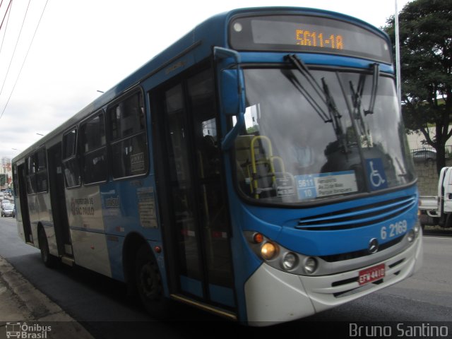 TUPI - Transportes Urbanos Piratininga 6 2169 na cidade de São Paulo, São Paulo, Brasil, por Bruno Santino. Número da foto: #2446572.