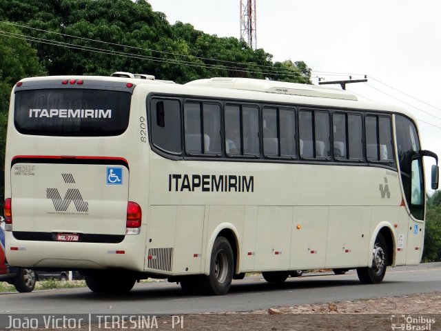 Viação Itapemirim 8209 na cidade de Teresina, Piauí, Brasil, por João Victor. ID da foto: 2446844.