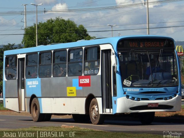 Viação Grande Brasília 025268 na cidade de Brasília, Distrito Federal, Brasil, por João Victor. Número da foto: #2446814.