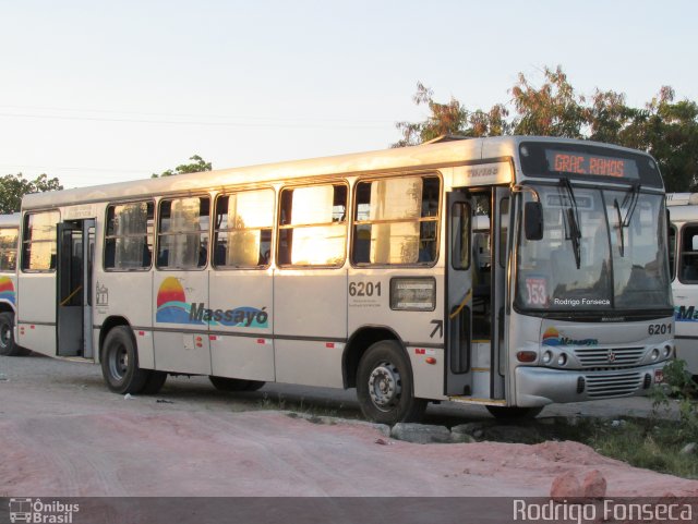 Empresa Auto Viação Massayó 6201 na cidade de Maceió, Alagoas, Brasil, por Rodrigo Fonseca. Número da foto: #2446145.