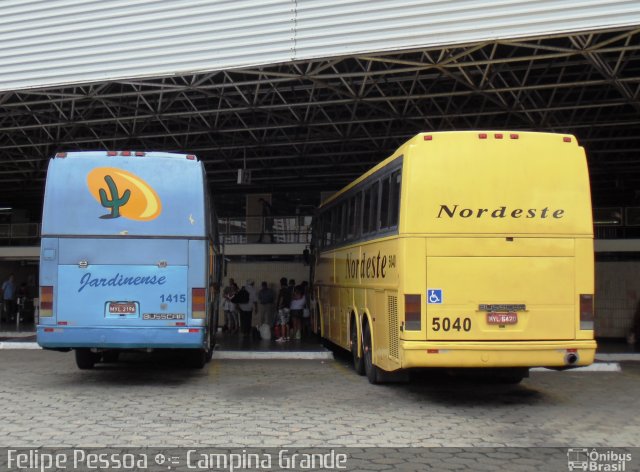 Viação Nordeste 5040 na cidade de Campina Grande, Paraíba, Brasil, por Felipe Pessoa de Albuquerque. Número da foto: #2446526.