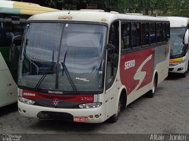 Viação Serro 1710 na cidade de Belo Horizonte, Minas Gerais, Brasil, por Altair Júnior. ID da foto: 2446077.