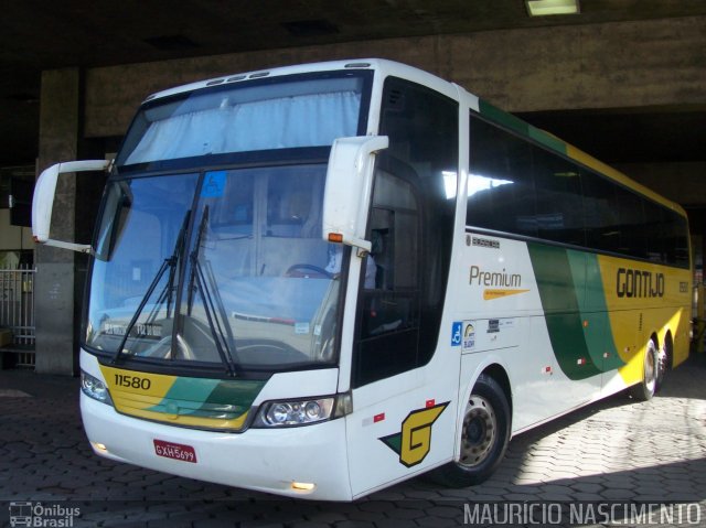 Empresa Gontijo de Transportes 11580 na cidade de Belo Horizonte, Minas Gerais, Brasil, por Maurício Nascimento. ID da foto: 2447436.