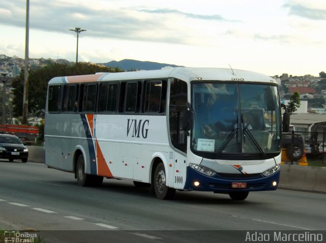 VMG - Viação Minas Gerais 1000 na cidade de Belo Horizonte, Minas Gerais, Brasil, por Adão Raimundo Marcelino. Número da foto: #2447266.