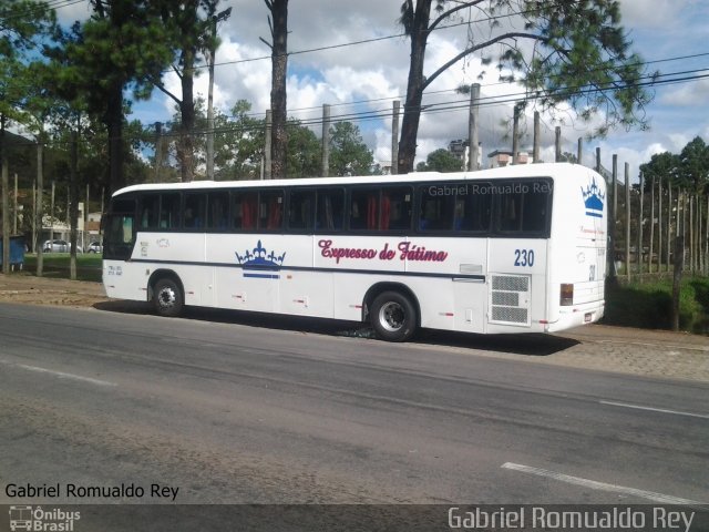 Expresso de Fátima Turismo 230 na cidade de Poços de Caldas, Minas Gerais, Brasil, por Gabriel Romualdo Rey . Número da foto: #2447777.