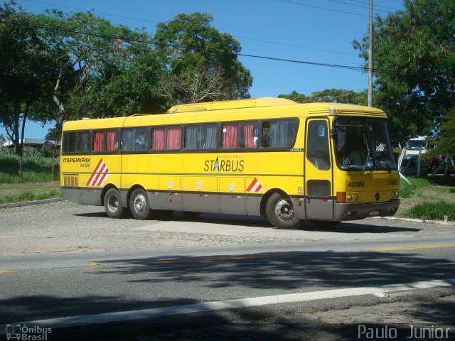 Viação Itapemirim 40389 na cidade de Campos dos Goytacazes, Rio de Janeiro, Brasil, por Paulo  Junior. ID da foto: 2448194.