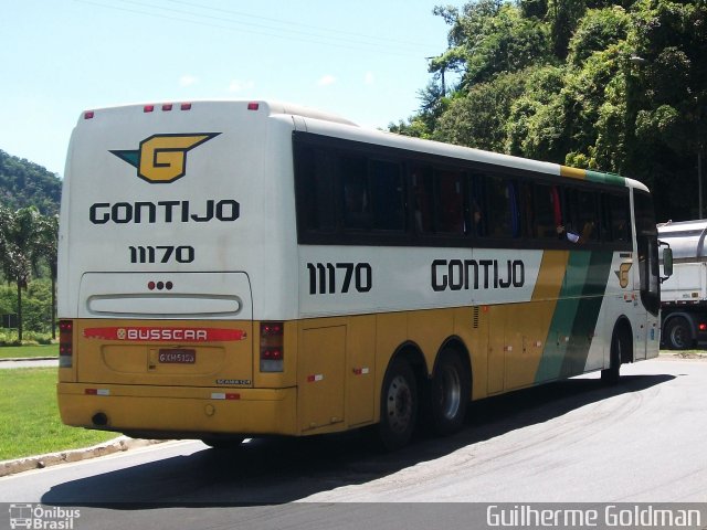 Empresa Gontijo de Transportes 11170 na cidade de Viana, Espírito Santo, Brasil, por Guilherme Goldman. ID da foto: 2449047.