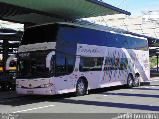 Ferratur - Ferrari Turismo 2000 na cidade de Florianópolis, Santa Catarina, Brasil, por Daniel Guardiola. Número da foto: #2448700.