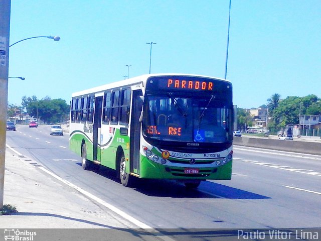 Expresso Real Rio RJ 133.114 na cidade de Rio de Janeiro, Rio de Janeiro, Brasil, por Paulo Vitor Lima. Número da foto: #2448265.