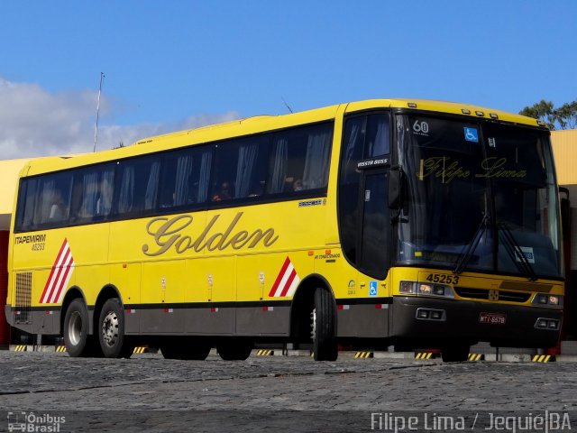 Viação Itapemirim 45253 na cidade de Jequié, Bahia, Brasil, por Filipe Lima. Número da foto: #2447850.