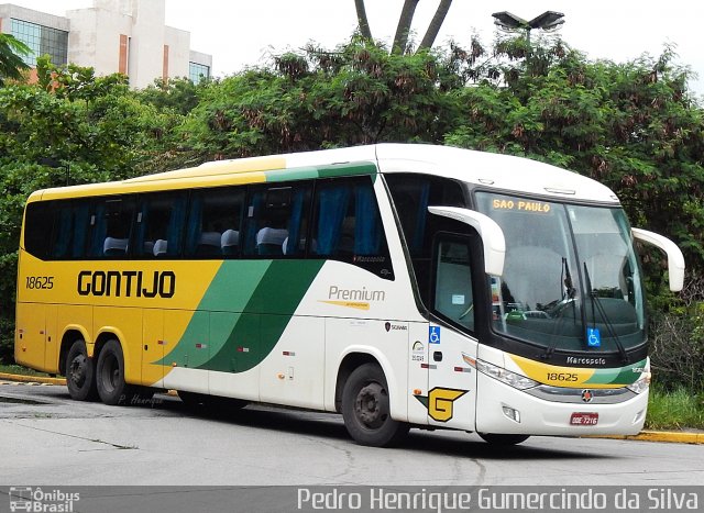 Empresa Gontijo de Transportes 18625 na cidade de São Paulo, São Paulo, Brasil, por Pedro Henrique Gumercindo da Silva. Número da foto: #2449117.