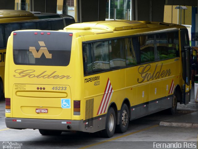 Viação Itapemirim 45233 na cidade de Ribeirão Preto, São Paulo, Brasil, por Fernando Reis. Número da foto: #2447988.
