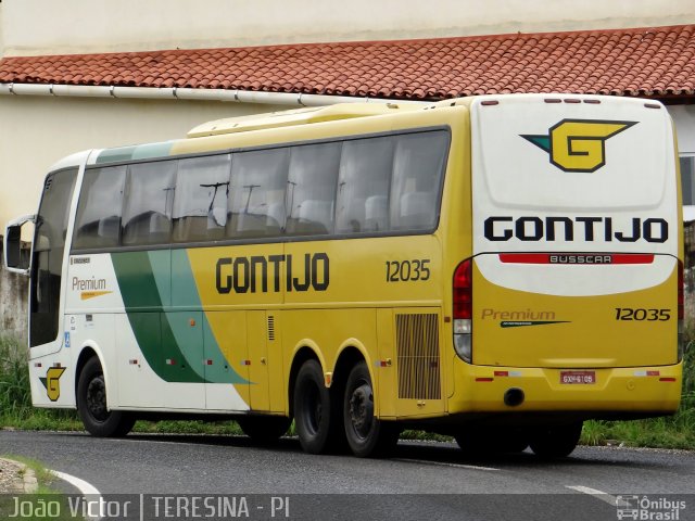 Empresa Gontijo de Transportes 12035 na cidade de Teresina, Piauí, Brasil, por João Victor. Número da foto: #2448550.