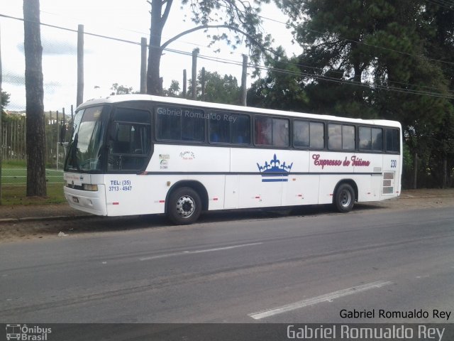 Expresso de Fátima Turismo 230 na cidade de Poços de Caldas, Minas Gerais, Brasil, por Gabriel Romualdo Rey . Número da foto: #2447786.