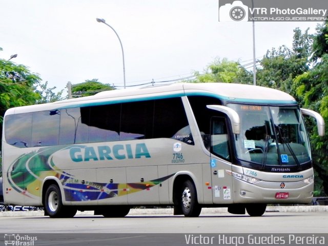 Viação Garcia 7746 na cidade de Maringá, Paraná, Brasil, por Victor Hugo Guedes Pereira. Número da foto: #2447566.