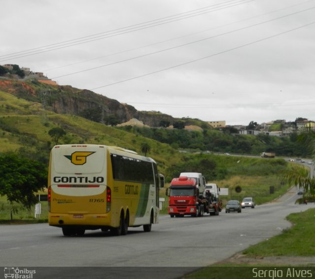 Empresa Gontijo de Transportes 11765 na cidade de Belo Horizonte, Minas Gerais, Brasil, por Sergio Alves. Número da foto: #2396043.