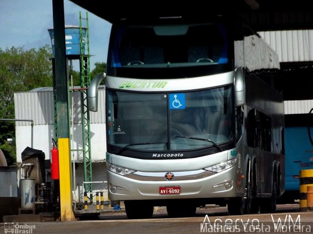 Eucatur - Empresa União Cascavel de Transportes e Turismo 4875 na cidade de Manaus, Amazonas, Brasil, por Vicente Pinto Moreira. Número da foto: #2395482.