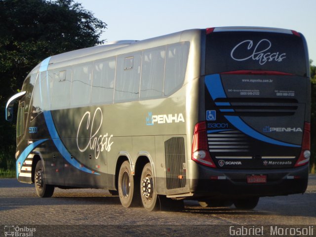 Empresa de Ônibus Nossa Senhora da Penha 53001 na cidade de Pelotas, Rio Grande do Sul, Brasil, por Gabriel  Morosoli. Número da foto: #2450908.