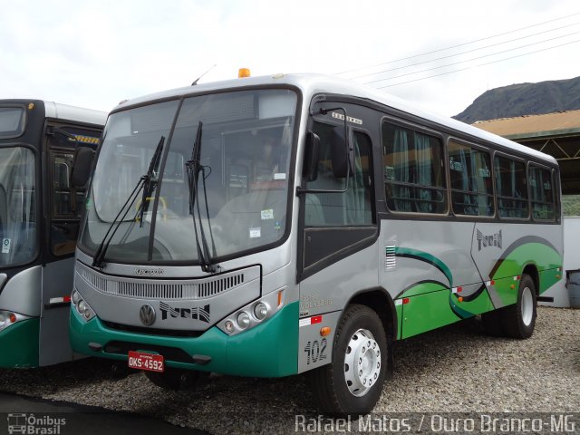 Turin Transportes 102 na cidade de Ouro Branco, Minas Gerais, Brasil, por Rafael Matos. ID da foto: 2450390.