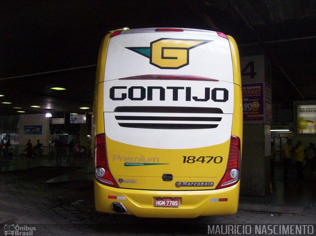Empresa Gontijo de Transportes 18470 - RODOVIáRIA DE BH na cidade de Belo Horizonte, Minas Gerais, Brasil, por Maurício Nascimento. Número da foto: #2450103.
